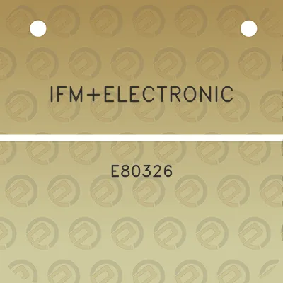 ifmelectronic-e80326