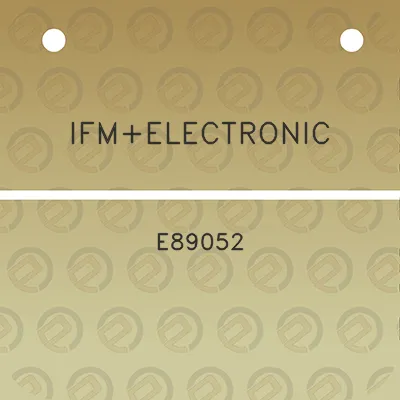 ifmelectronic-e89052