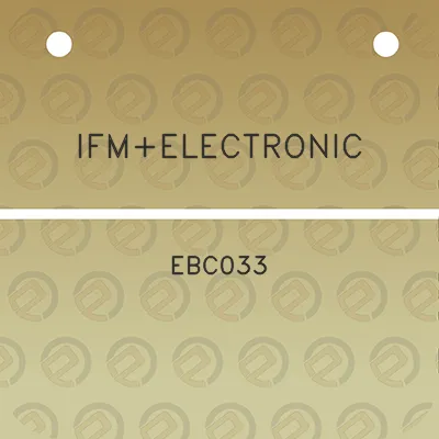 ifmelectronic-ebc033