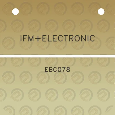 ifmelectronic-ebc078