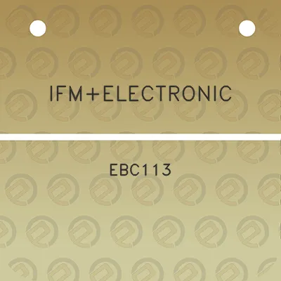 ifmelectronic-ebc113