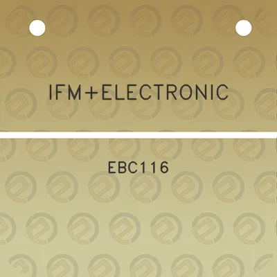 ifmelectronic-ebc116