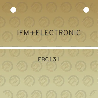 ifmelectronic-ebc131