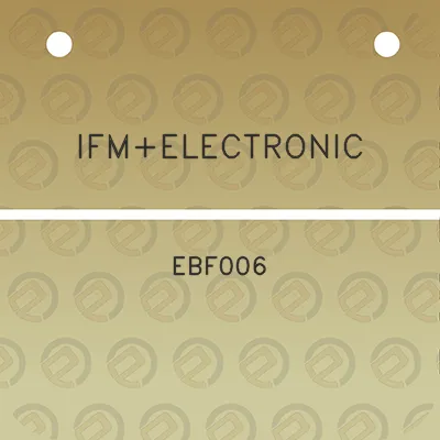 ifmelectronic-ebf006