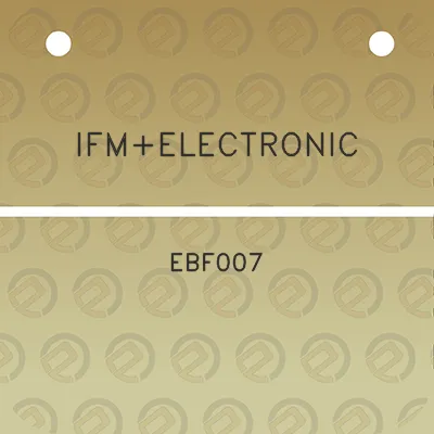 ifmelectronic-ebf007