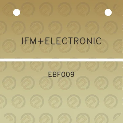 ifmelectronic-ebf009