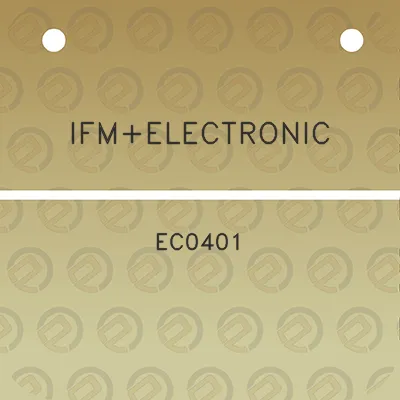 ifmelectronic-ec0401