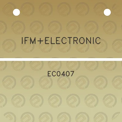 ifmelectronic-ec0407