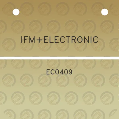 ifmelectronic-ec0409