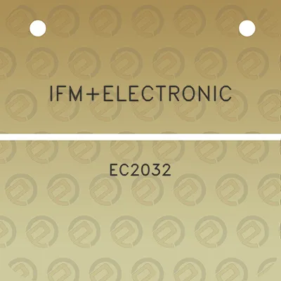 ifmelectronic-ec2032