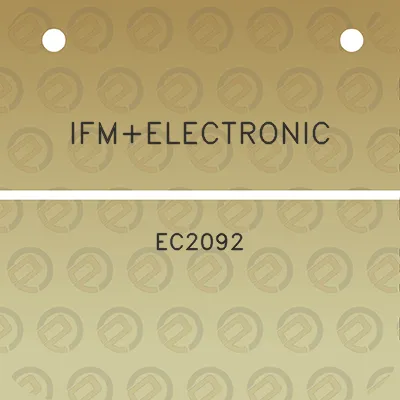 ifmelectronic-ec2092