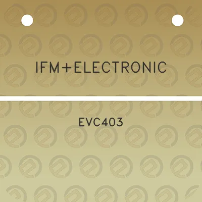 ifmelectronic-evc403