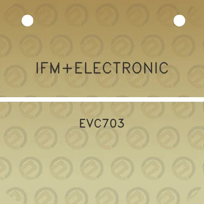 ifmelectronic-evc703