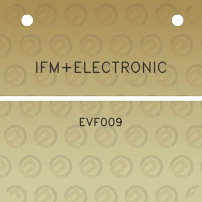 ifmelectronic-evf009