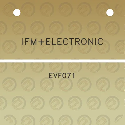 ifmelectronic-evf071