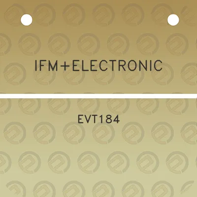 ifmelectronic-evt184