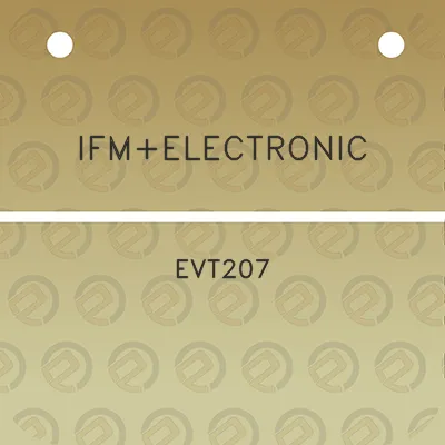 ifmelectronic-evt207