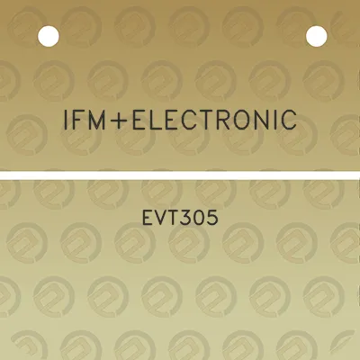 ifmelectronic-evt305