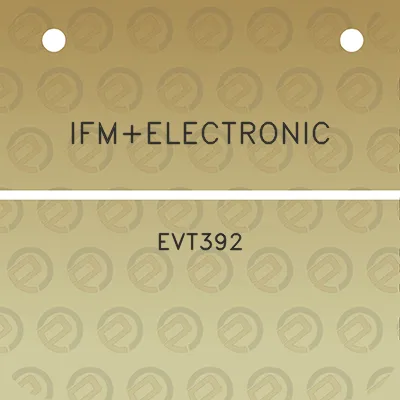 ifmelectronic-evt392