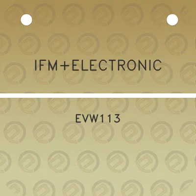 ifmelectronic-evw113