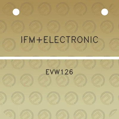 ifmelectronic-evw126