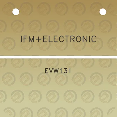 ifmelectronic-evw131