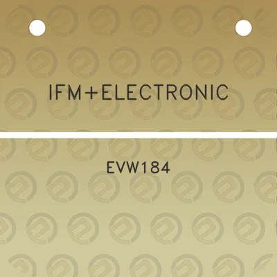 ifmelectronic-evw184