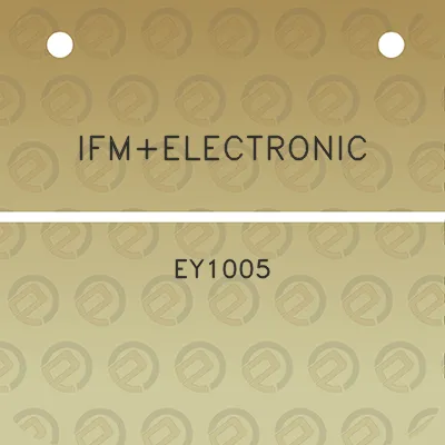 ifmelectronic-ey1005