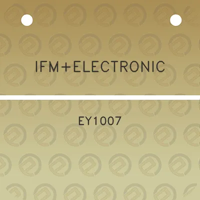 ifmelectronic-ey1007