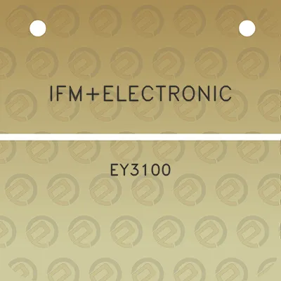 ifmelectronic-ey3100