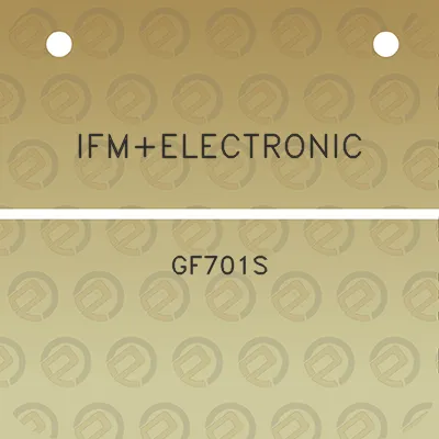 ifmelectronic-gf701s