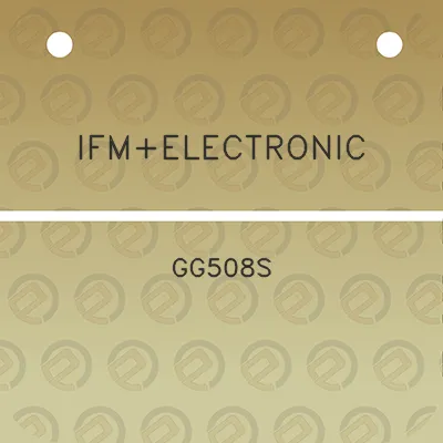 ifmelectronic-gg508s