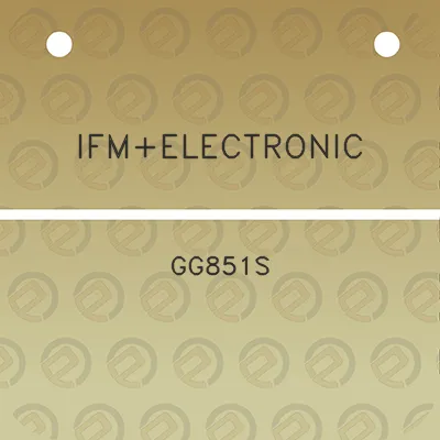 ifmelectronic-gg851s