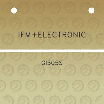 ifmelectronic-gi505s