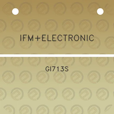 ifmelectronic-gi713s