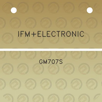 ifmelectronic-gm707s