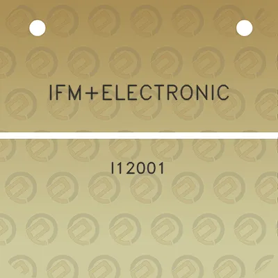 ifmelectronic-i12001