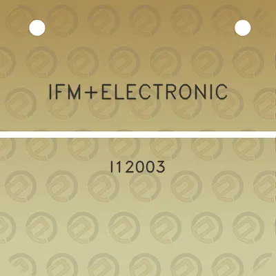 ifmelectronic-i12003