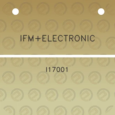 ifmelectronic-i17001