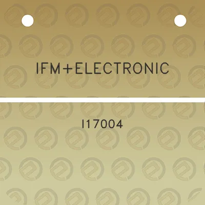 ifmelectronic-i17004