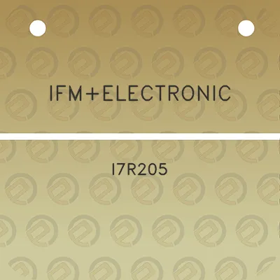 ifmelectronic-i7r205