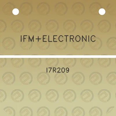 ifmelectronic-i7r209