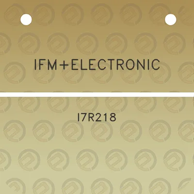 ifmelectronic-i7r218