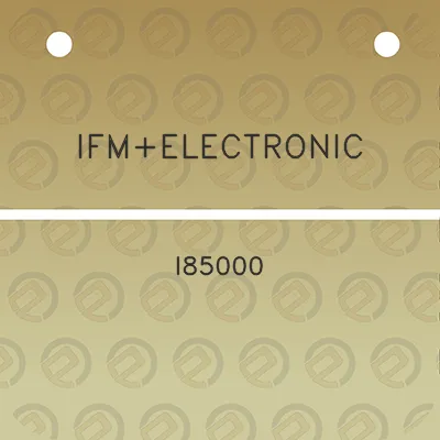 ifmelectronic-i85000