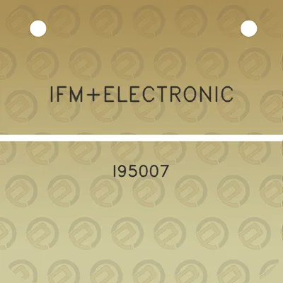 ifmelectronic-i95007