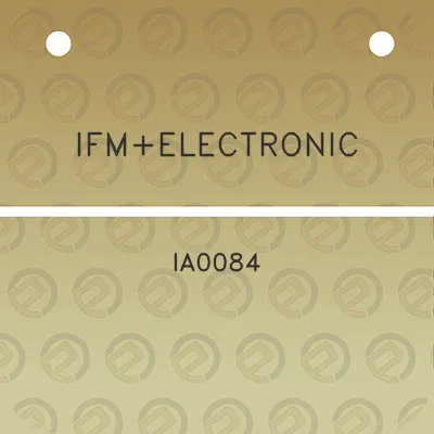 ifmelectronic-ia0084