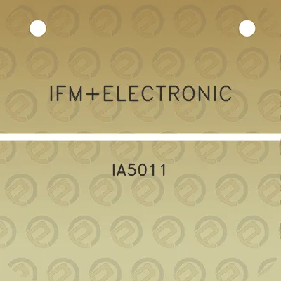 ifmelectronic-ia5011