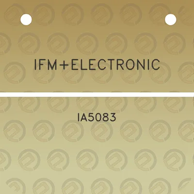 ifmelectronic-ia5083