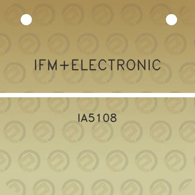 ifmelectronic-ia5108