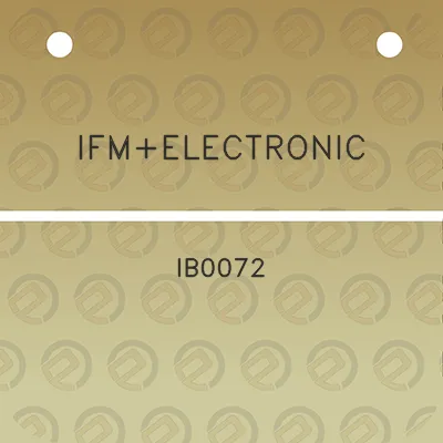 ifmelectronic-ib0072